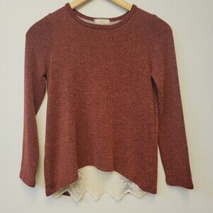 Soprano Open Back Layered Size Girls 16 Top